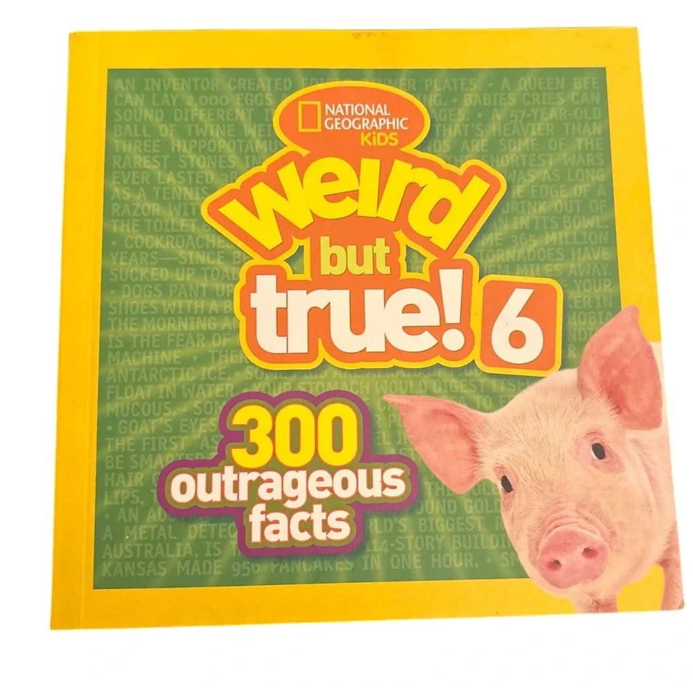 National‎ Geographic Kids Myths Busted 2 and Weird But True 2 Books Science STEM
